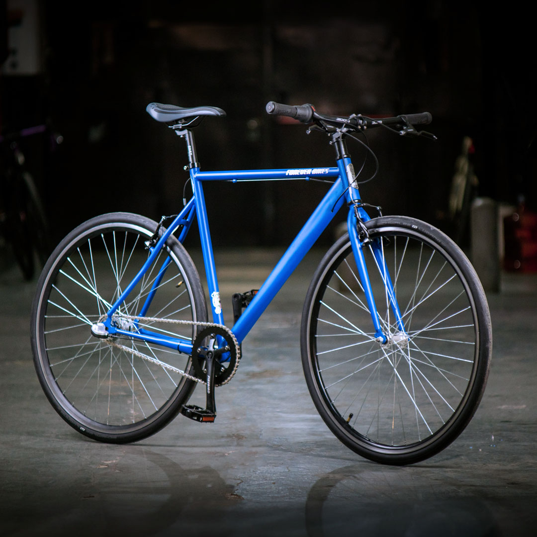 Bicicleta Sport azul Forever Bikes hecha a mano